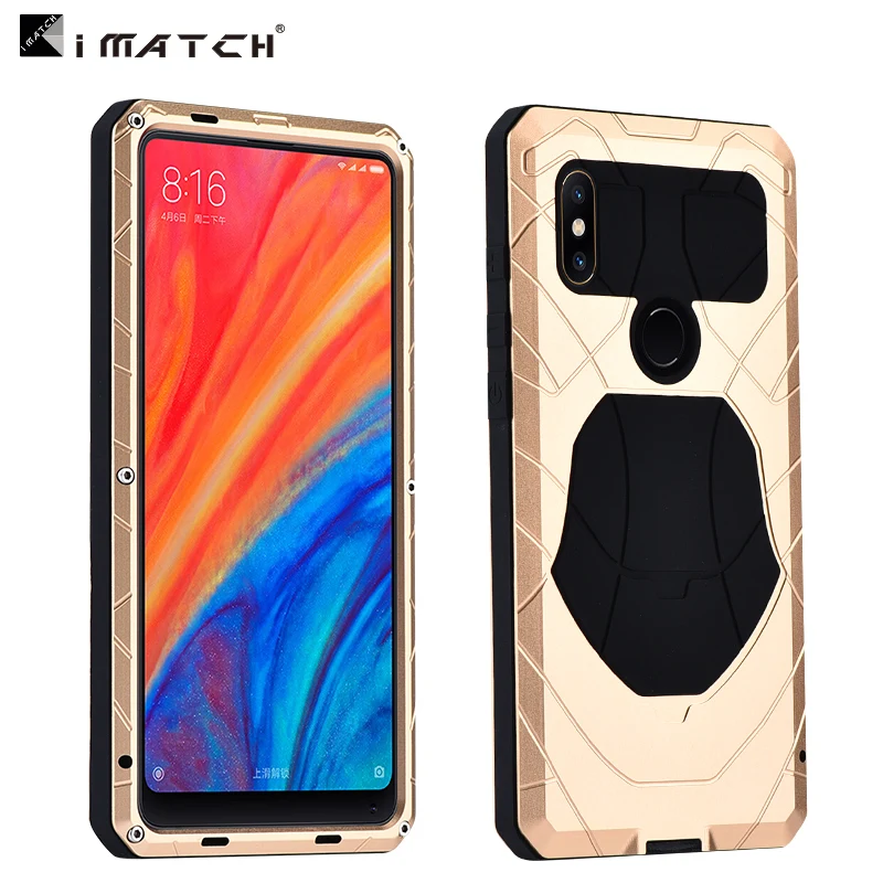 Оригинал iMatch чехол для Xiaomi Mix 2 S Роскошные Водонепроницаемый ударопрочный