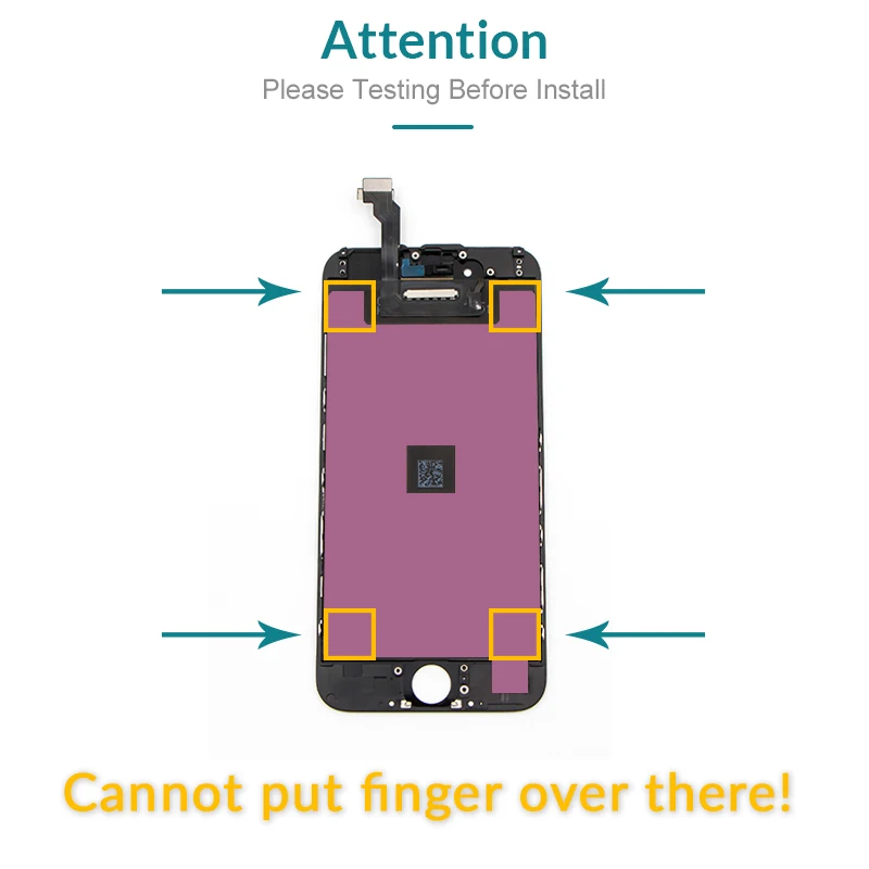 20 шт./лот класс AAA + ЖК-дисплей для iphone 6 дисплей сенсорный экран дигитайзер Замена