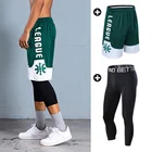 Баскетбольные шорты для мужчин, спортивные шорты для фитнеса, быстросохнущие дышащие профессиональные шорты для бега и тренировок, свободные шорты с карманами на молнии