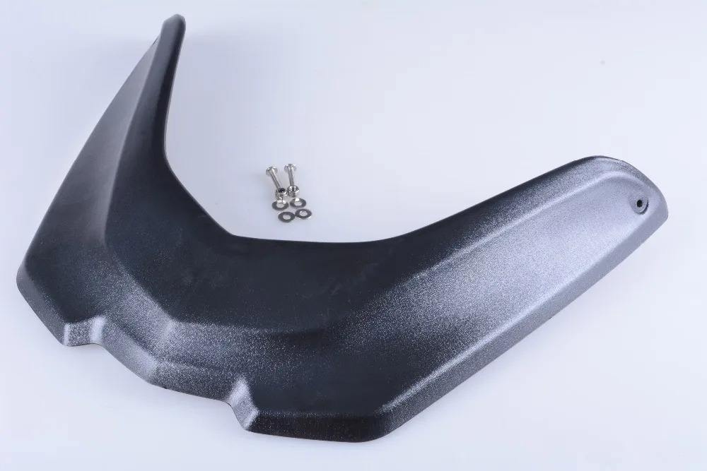 Черные Мотоциклетные аксессуары удлинитель переднего крыла клюва колпачок