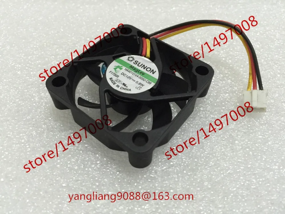 SUNON HA40101V4 0000 C99 DC 12V 0 8 W 40x40x10mm вентилятор охлаждения сервера|square fan|server fanfan |