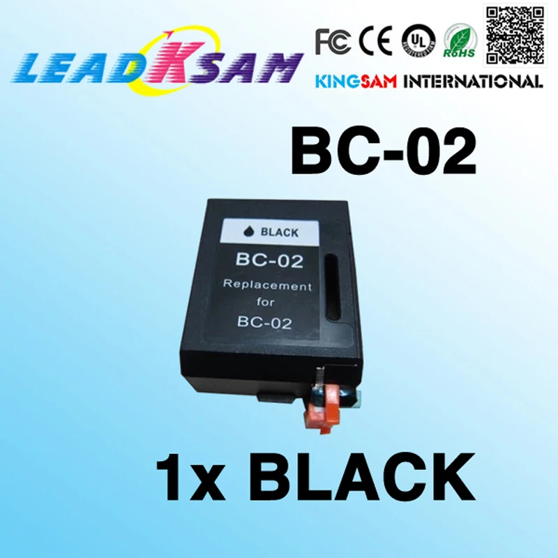 Чернильный картридж BC02 совместимый для Canon BJ 100 200 230 BJC 150 210 240 250 251 255 BC 02|ink
