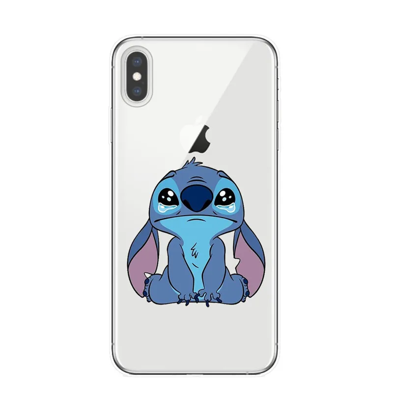 T5981 Чехол для телефона для iPhone 11 Pro XS Max мультяшный стежок чехол Мягкий силиконовый чехол s для iPhone X XR 8 7 6 6S Plus 5S SE чехол - Цвет: T5981