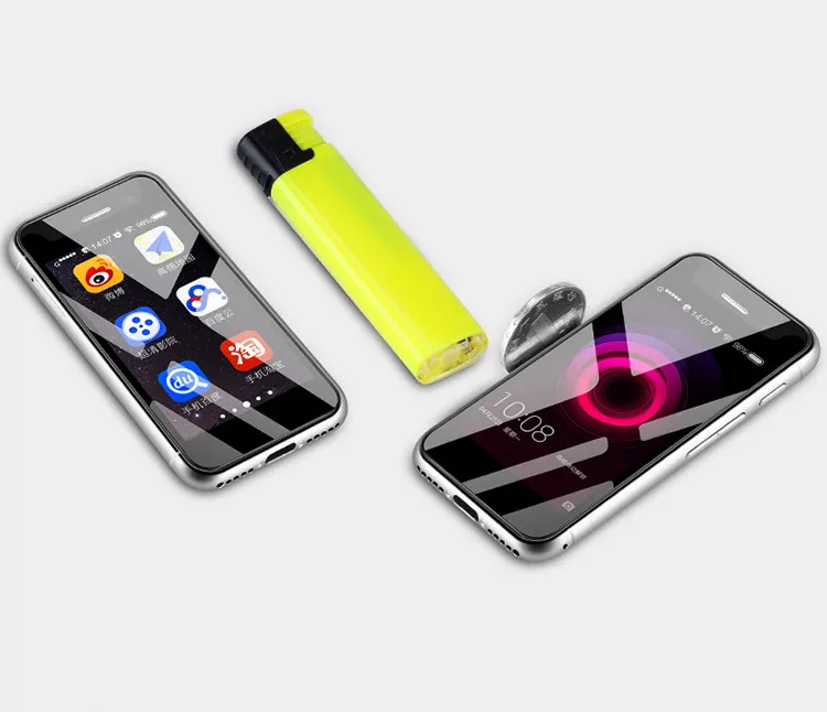 Melrose S9 плюс мини смартфон ультра тонкий сотовый телефон с Android 7,0 2,45 дюймов MT6737 4 ядра с 4 аппарат не привязан к оператору сотовой связи gps Google Play