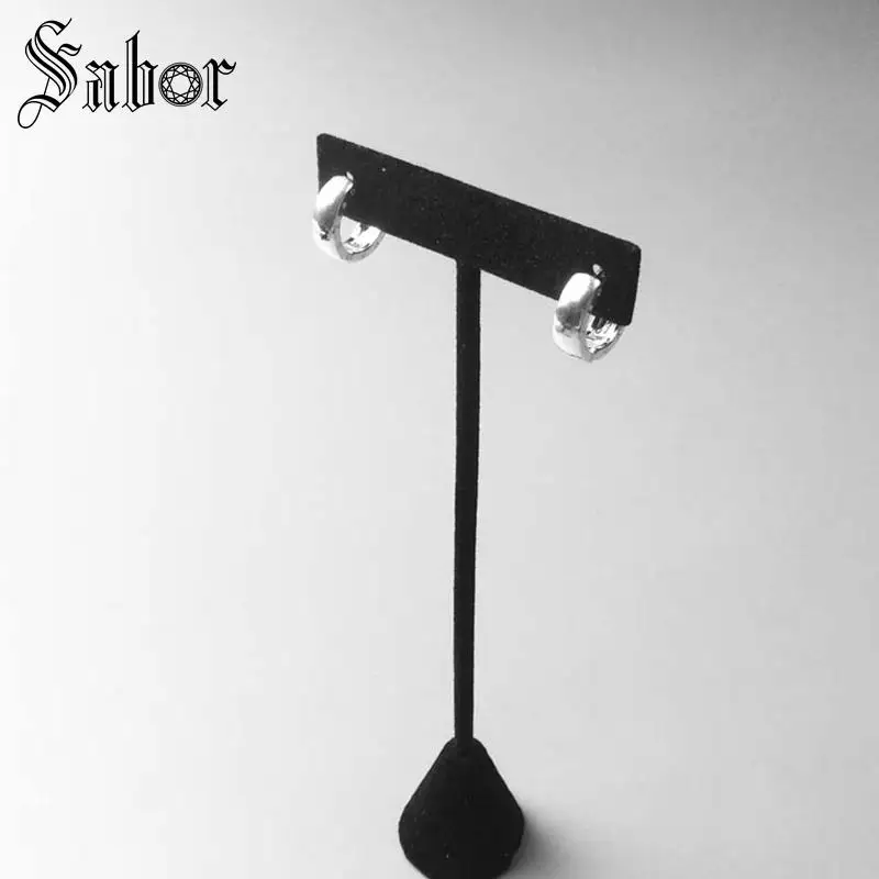 Hinged Hoops Earrings Creole party Gift For Women High Quality Earring Jewelry Zirconia Fashion thomas | Украшения и аксессуары