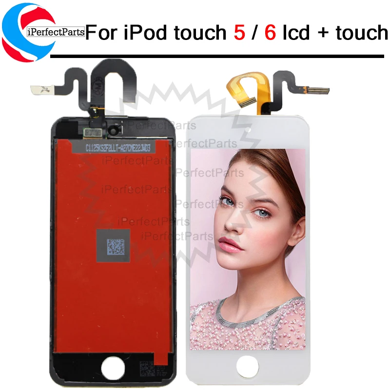 Сменный сенсорный ЖК экран для Apple ipod Touch 5 с дигитайзером в сборе iPod 6 4 0&quot|Экраны