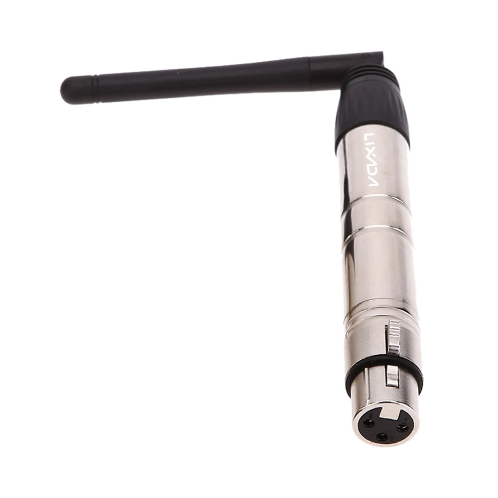 2 4G ISM DMX512 беспроводной Женский приемник XLR 126 каналов и 7 ID для освесветильник