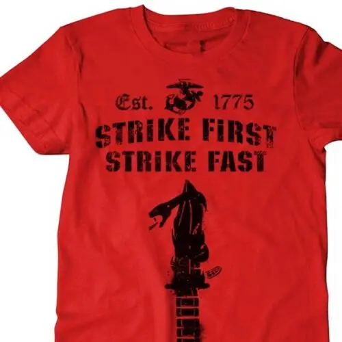 Военные боевые руки траншеи нож Футболка USMC армия военно морской флот спецназ