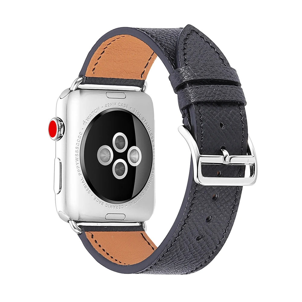 CHIMAERA кожи наручных заменить для наручных часов iWatch серии 1/2/3/4 Для мужчин Для женщин для 38 мм 42 мм 40 мм 44 наручных часов Apple Watch, версии