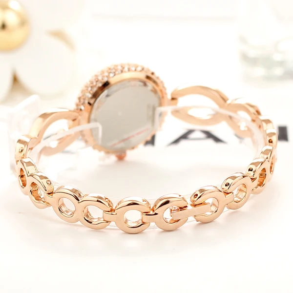 Top Quality Quartz Fashion Watch Women Dress Watches Rhinestone Wristwatches | Наручные часы