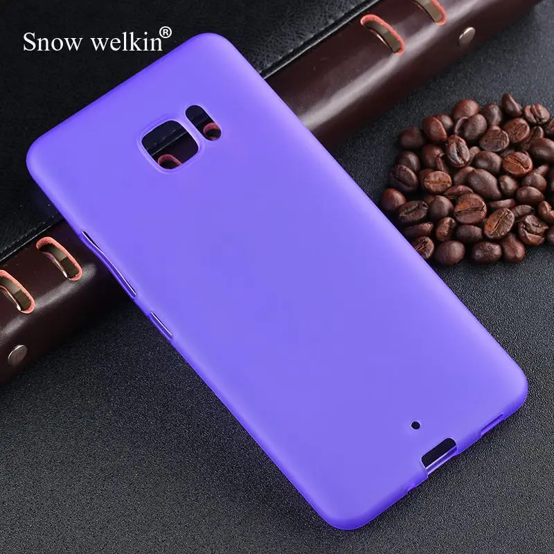 Для HTC Ocean Note Gel TPU Тонкий мягкий Противоскользящий силиконовый чехол задняя
