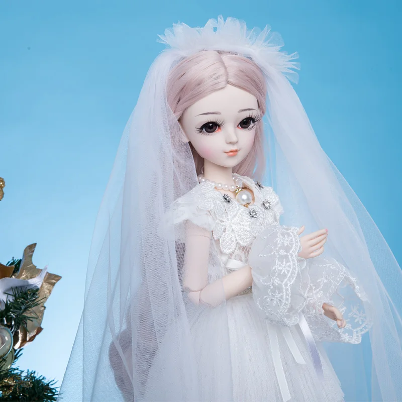 Принцесса Анна 1/3 60 см BJD SD кукла с платьем парики Shose Hat макияж Красивая мечта девочка кукла, игрушка Рождественский подарок кукла