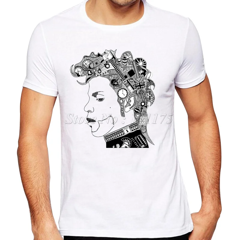 Мужская фиолетовая футболка с принтом дождя стильные дизайнерские топы на заказ