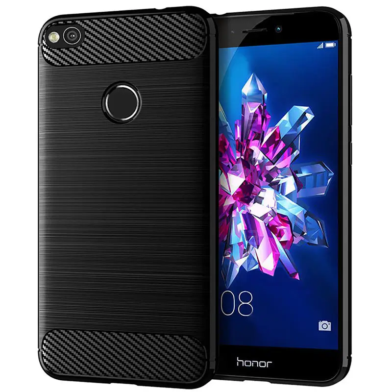 Чехол для Huawei Honor 8 Lite PRA TL10 силиконовая Мягкая задняя крышка чехол телефона P8 2017 / P9
