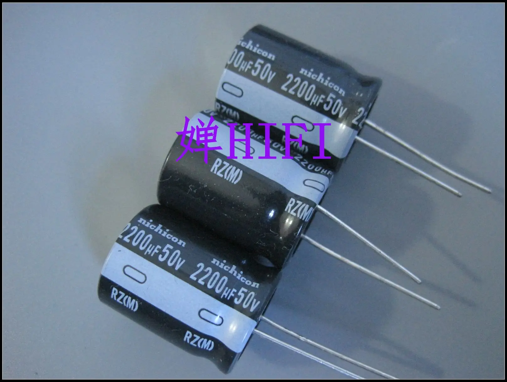 nichicon 2020 hot sale 20PCS/50PCS Japan 's original electrolytic capacitor RZ 50v2200uf 20x25mm free shipping