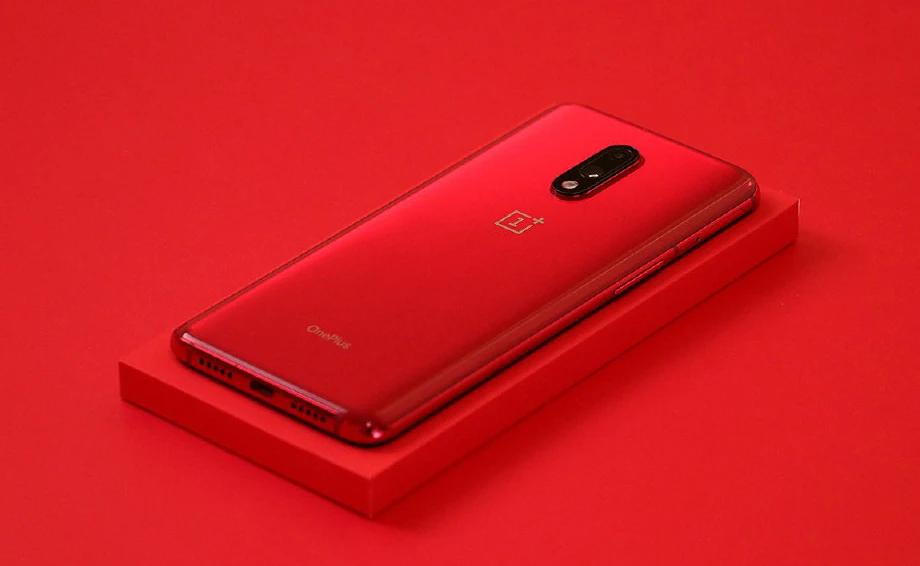 Мобильный телефон Oneplus 7 с глобальной ПЗУ 6,41 дюймов AMOLED дисплей Восьмиядерный Snapdragon 855 разблокировка экрана 3700 мАч NFC телефон