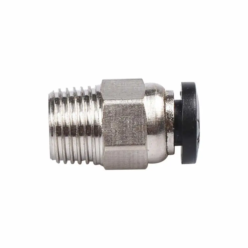 10 шт. прямой пневматический быстроразъемный соединитель для 3D принтера|Детали и