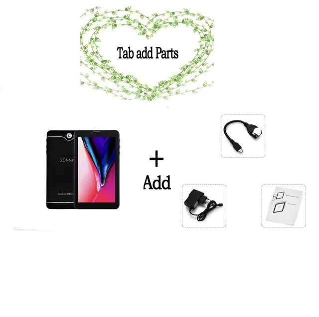 Set meal 1 7 дюймов Android 6,0 Мобильный Телефон Вызов Android планшетный ПК четырехъядерный 1 Гб+ 16 Гб sim-карта планшетный ПК много цветов выбор дешево и просто - Комплект: Set meal 1