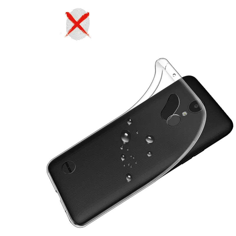 Чехол для LG K3 K4 K8 K10 2017 Бампер ТПУ чехол Защитный камеры кристально прозрачный