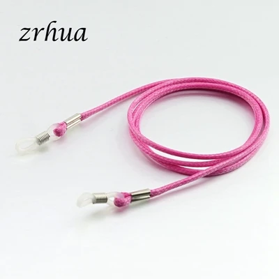 fuchsia ZRHUA высокое качество очки ремни очки цепочка для солнцезащитных очков спортивный ремешок шнур держатель эластичные Нескользящие веревки - Цвет: fuchsia