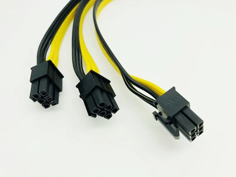 5 шт. Кабель адаптер для графической карты 10awg + 16awg|Компьютерные кабели и разъемы| |
