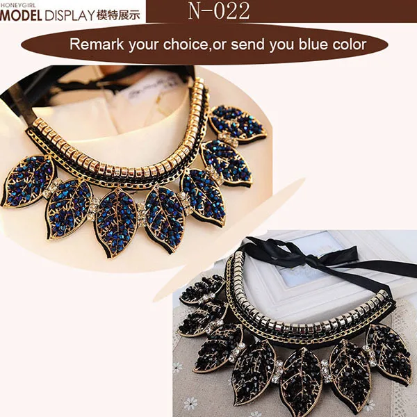 2015 модное винтажное женское ожерелье с ложным воротником ручной работы