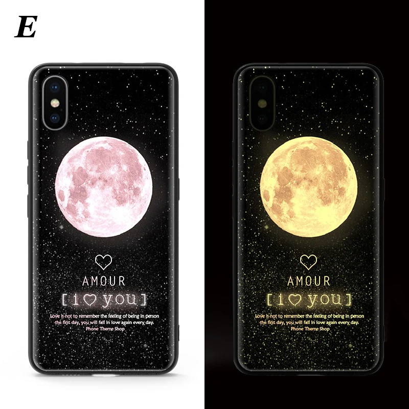 Fashion Soft Shell TPU protection mobile phone Case For Apple iphone 6 6S iPhone 6plus 6splus Back Cover Glowing Phone |