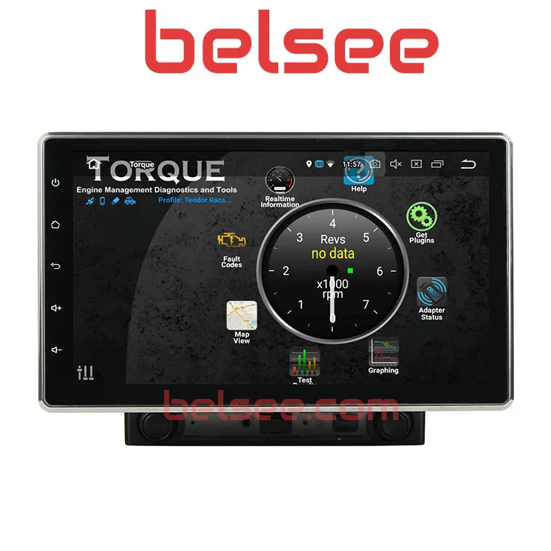 Belsee 10 1 &quotAndroid 9 0 автомобильный стерео радио головное устройство двойной 2 Din