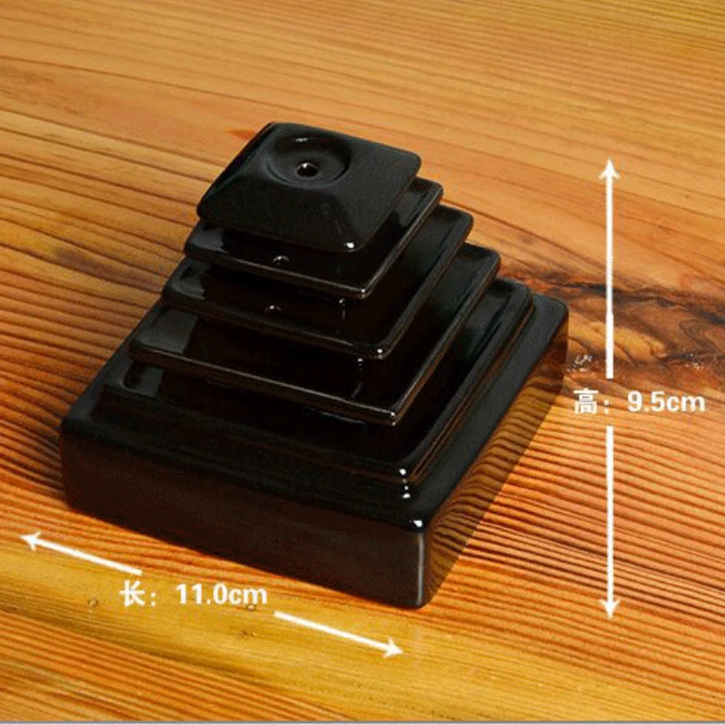 Керамическая курильница из сандалового дерева креативная с дымчатыми пулями или