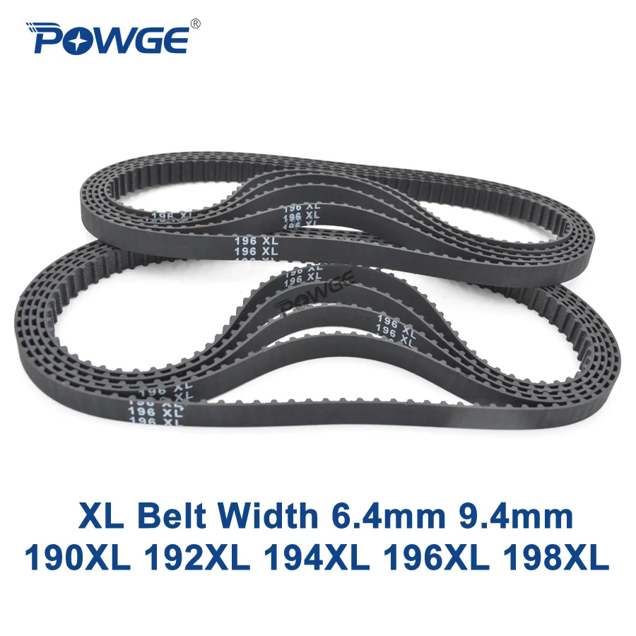 Ремень ГРМ POWGE XL ширина 190/192/194/196/198/6 4 мм 037 зубьев 95 96 97 98 99 ремень синхронный 190XL 192XL 194XL 196XL 198XL|xl timing belt|synchronous