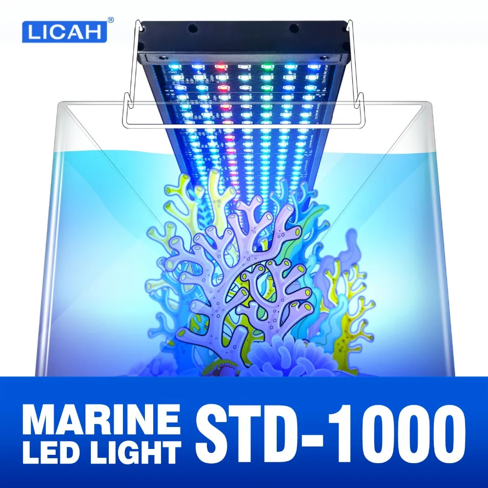 LICAH морской аквариумный светодиодный фонарь STD 1000|aquarium aquarium|aquarium saltwaterlighting aquarium led