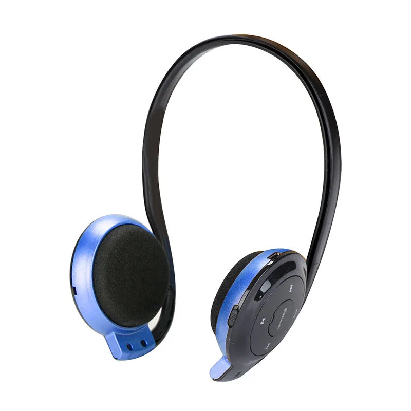 Синий TORTOYO BH503, беспроводная Bluetooth гарнитура, стерео спортивные наушники, шейные наушники с микрофоном для iPhone, samsung, huawei, смартфона - Цвет: Синий