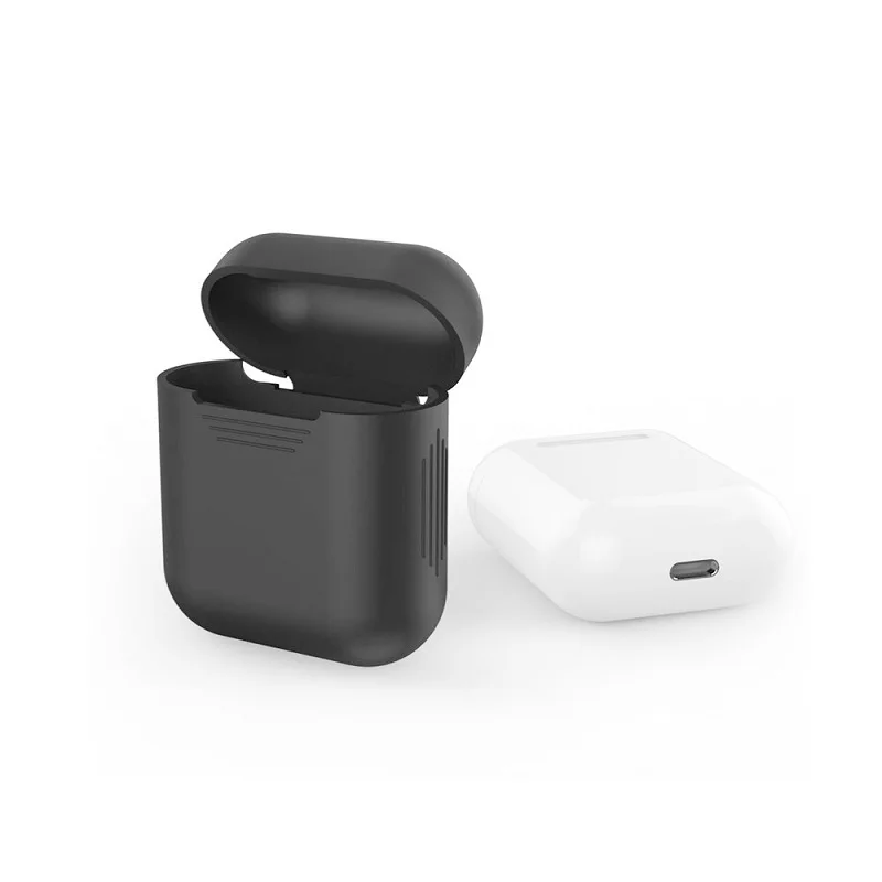 RBAYSALE для Airpod чехол силиконовый портативные Наушники Аксессуары Airpods Apple наушники
