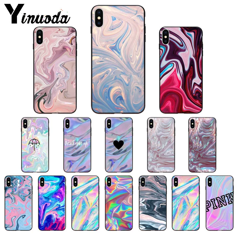 Мягкий силиконовый чехол Yinuoda для Apple iPhone 8 7 6 6S Plus X XS MAX 5|Бамперы| |