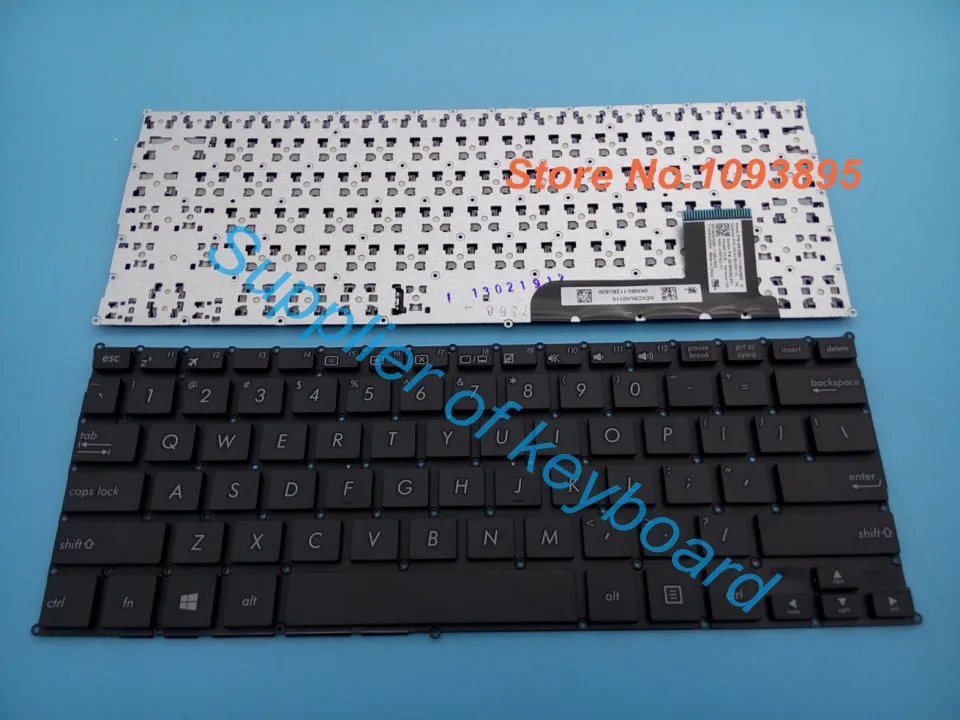 Оригинальная новая английская клавиатура для ноутбука Asus X201 X201E S200 S200E x202e Q200 Q200E черная клавиатура