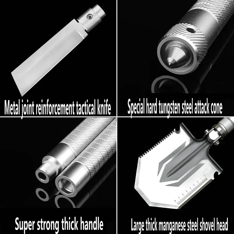 Multi Camping Shovels Survival Tools Multifunctional Folding Chinese Military Hunting Fishing Utility Shovel Spade | Спорт и