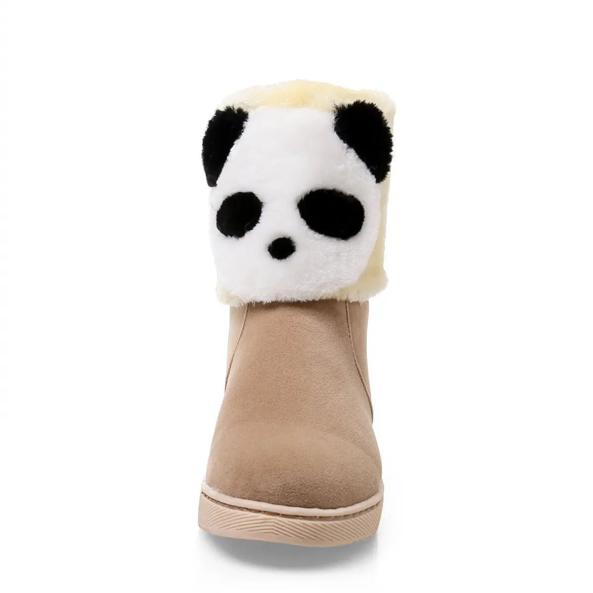 CuddlyIIPanda 2019 милые Гигантские панды снежные сапоги Kawaii животные женские зимние из
