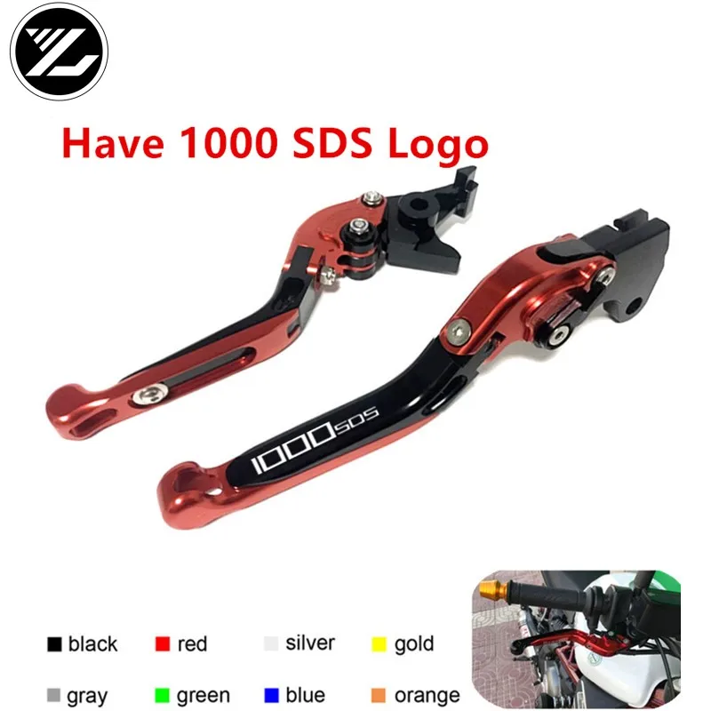 

Have 1000SDS Logo For DUCATI MTS 1000 1000SDS 2004-2006 Motorcycle Adjustable Folding Extendable Motor Brake Clutch Levers