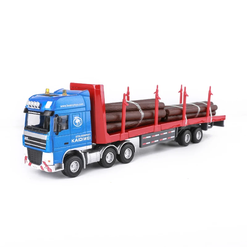 KDW 1:50 сплав модель автомобиля Строительство деревянная корзина Коллекция