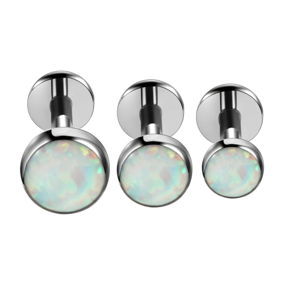 Кольцо для губ с внутренней резьбой из титана 16 г|piercing body jewelry|body jewelrytragus piercing |