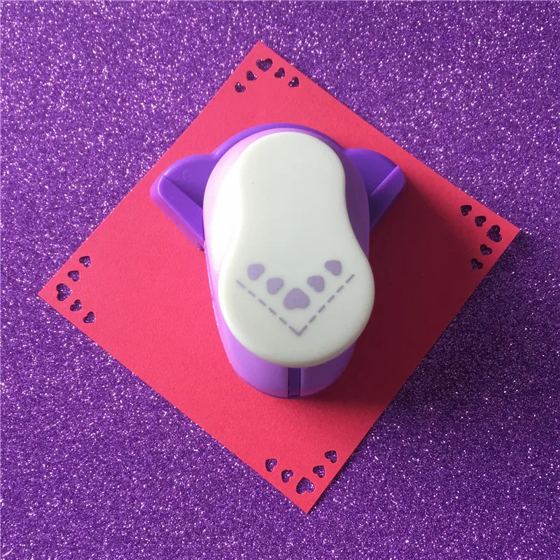 Угловой Дырокол в форме сердец сделай сам сердца резак для бумаги тиснение