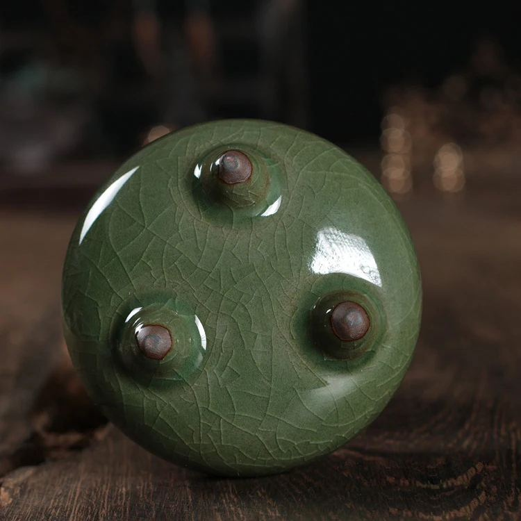 Новое поступление 2016 буддистская курильница для благовоний Tea Beauty Longquan Celadon из