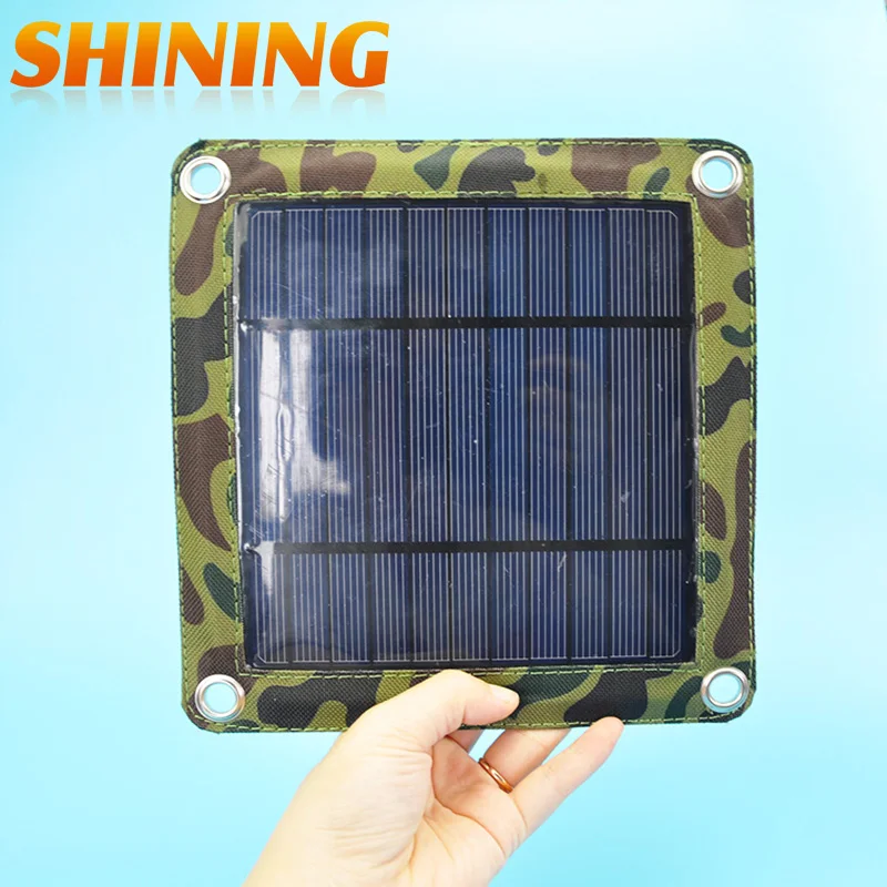 3 Вт Отдых Путешествия Портативный Солнечный Зарядное устройство Панели