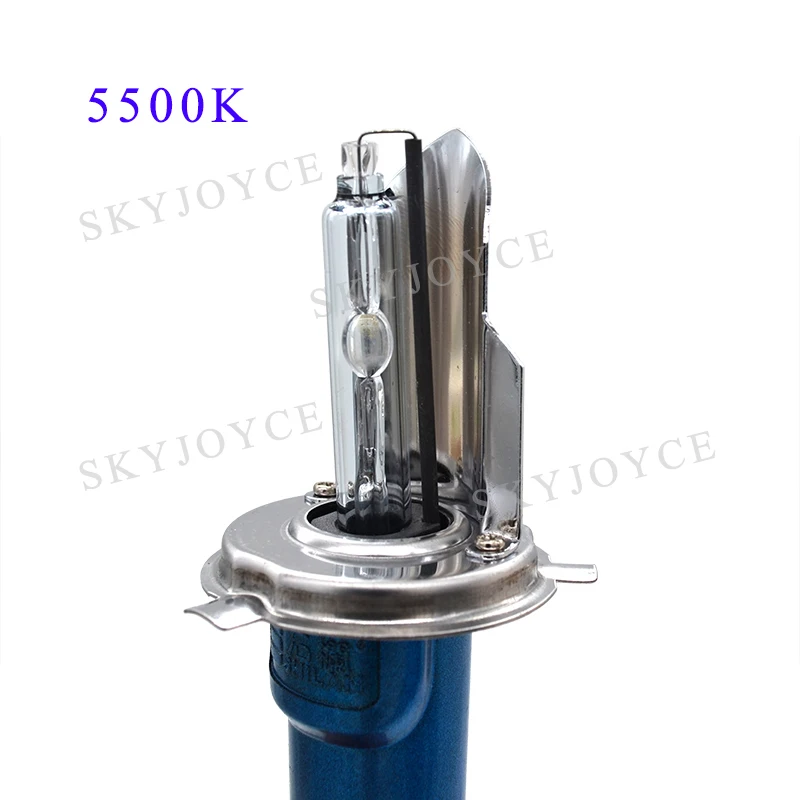 Биксеноновая HID лампа SKYJOYCE 35 Вт H4 комплект для переоборудования 55 5500 к ФБР быстрая
