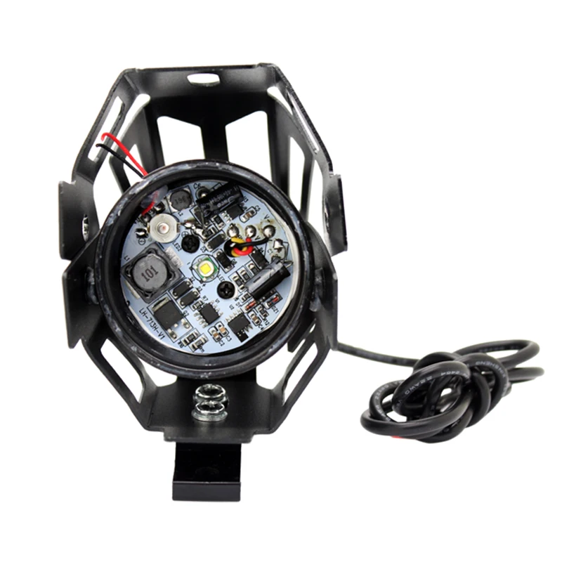 SUNKIA 2 шт./лот с переключателем Devil Eye 12 80V U7 Светодиодные Автомобильные DRL мотоциклы
