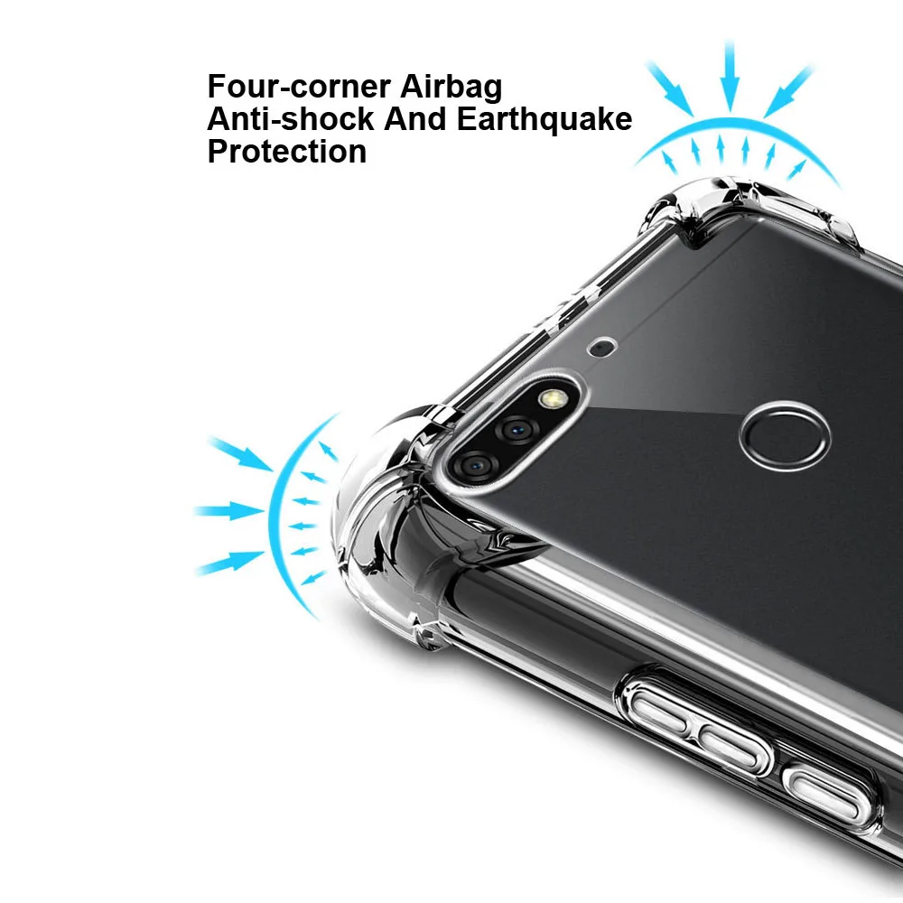 Чехол для Samsung Galaxy A30 A50 A40 A70 A60 A10 2019 A5 A3 A6 A8 A9 A7 2018 противоударный прозрачный чехол |