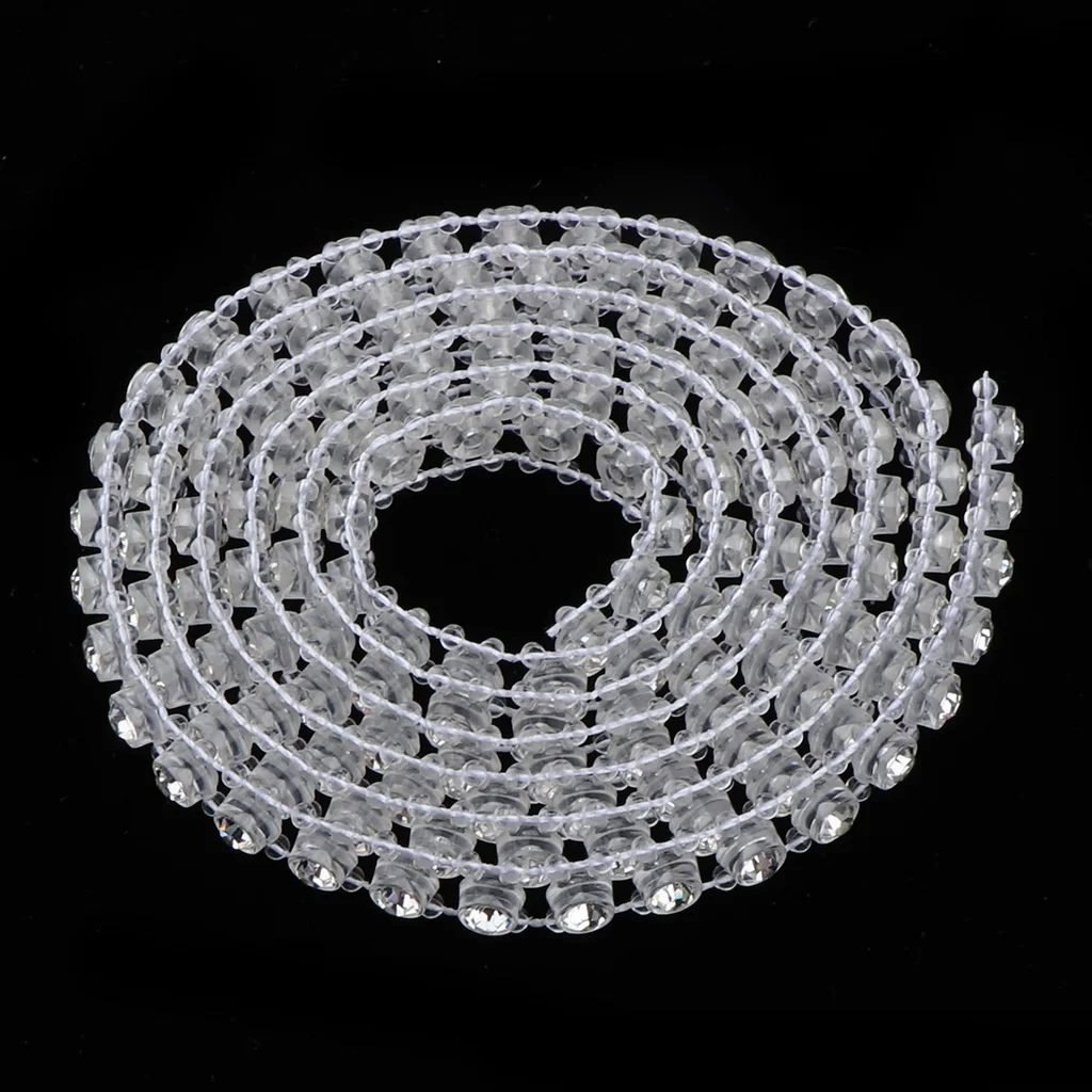 1 ярд искусственные стразы цепочка Хрустальная отделка лента сделай сам для