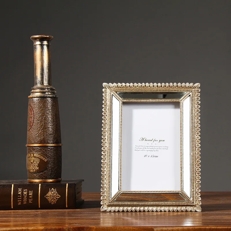 Классические резные рамки для фото 6 дюймовый творческий зеркало край альбом