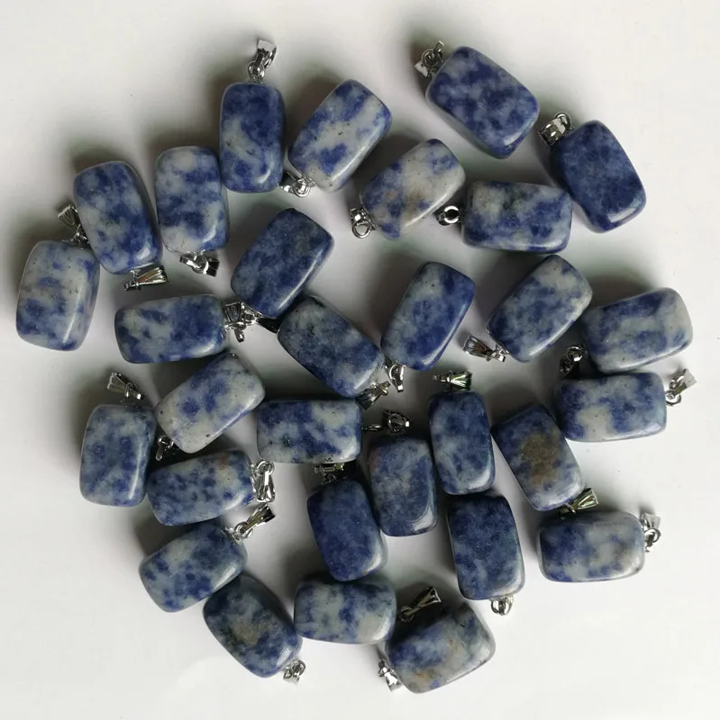 Бесплатная доставка!(36 шт./лот) Подвески из натурального камня смешанные модные