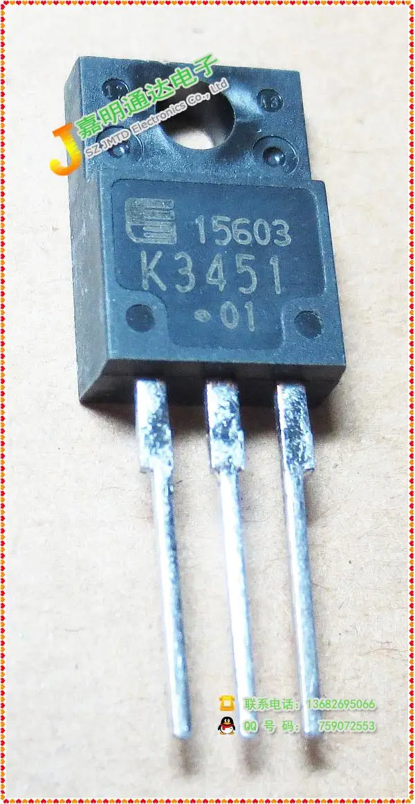 50 ШТ. 2SK3451 01M FET TO 220F Новая Гарантия Качества пятно|assurance| |